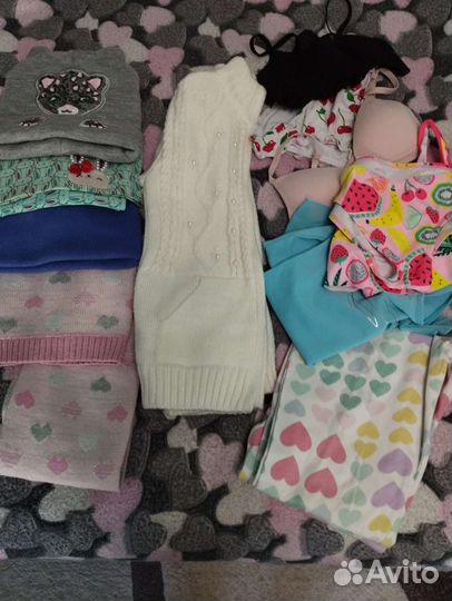 Детские вещи пакетом для девочек