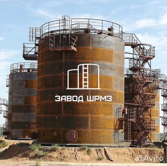 Резервуар вертикальный рвс 100 кубов