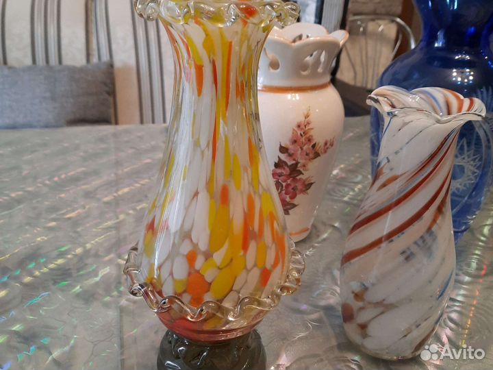 Вазы, молочник