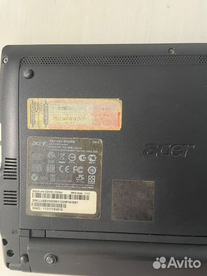 Нетбук acer aspire one d 255 e