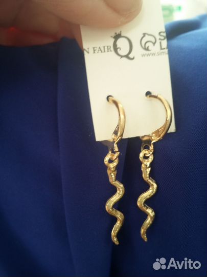 Серьги новые