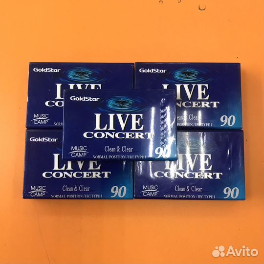 Аудио кассеты новые запечатанные в ассортименте