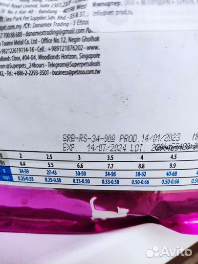 Сухой корм для кошек Фармина Струвит