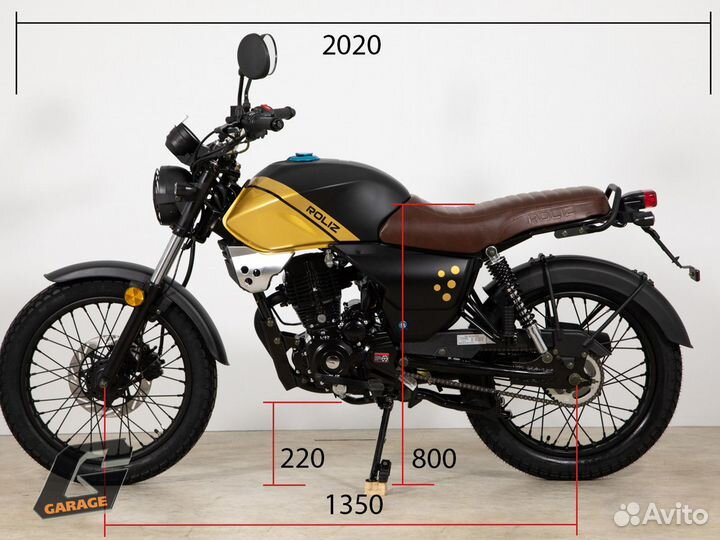 Мотоцикл Banditos 200 NEW в коробке