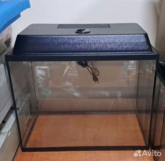 Аквариум 80 л с заводской крышкой