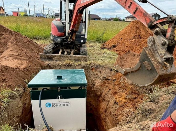 Септик под ключ - надёжность и качество