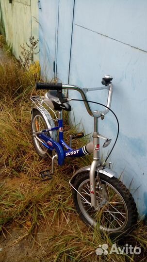 Детский велосипед Scout