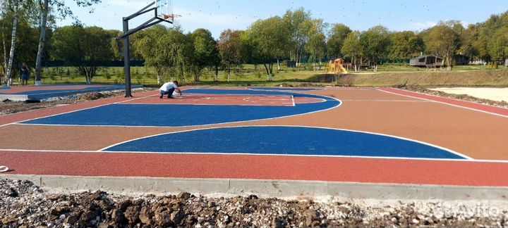 Бесшовное резиновое покрытие для подрядчиков