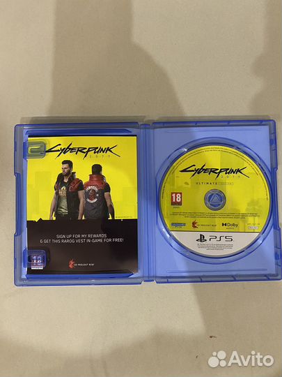 Cyberpunk 2077 ps5 диск