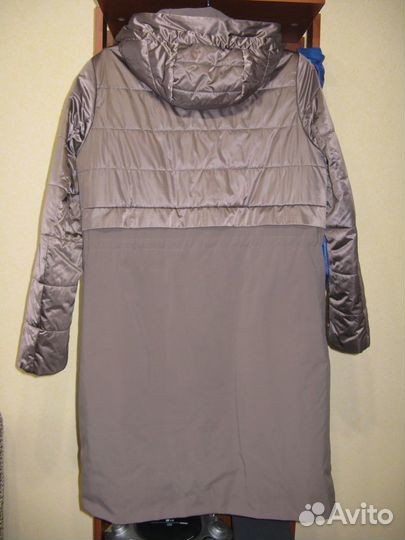 Куртка демисезонная женская 48 50 удлиненная