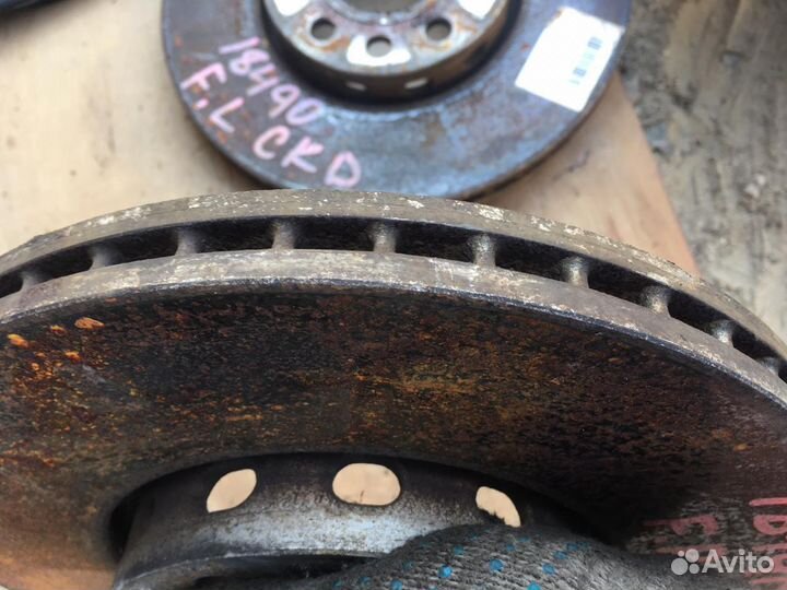 Диски передние тормозные Ауди а4 б6