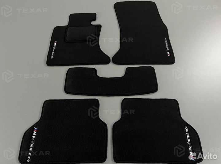 Коврики на BMW 5 V E60 велюровые