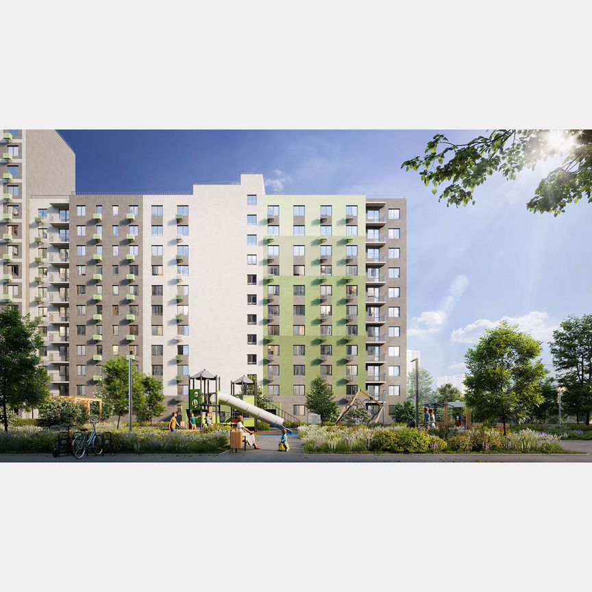 Квартира-студия, 23,3 м², 5/16 эт.