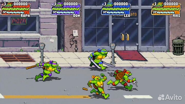 Teenage Mutant Ninja Turtles Shredders Revenge NSW
