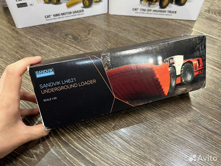 Модель подземный погрузчик Sandvik LH621