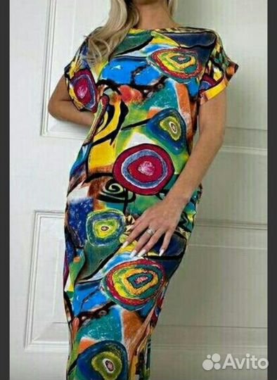 Платье женское штапель