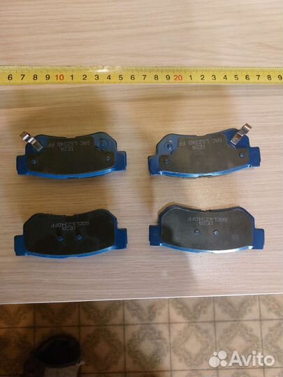 Колодки тормозные задние на KIA sportage II