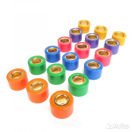 Ролики грузики вариатора к-т 18/14 7-12гр 18шт