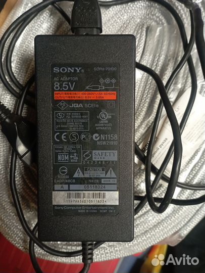 Блок питания sony playstation 2