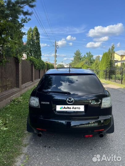 Mazda CX-7 2.3 AT, 2007, битый, 178 000 км