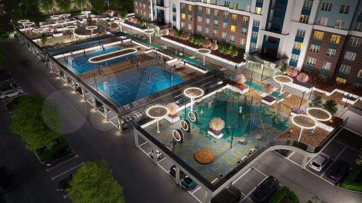 2-к. квартира, 55,2 м², 14/25 эт.