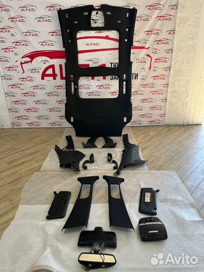 Потолок черный Mercedes-Benz GLC Комплект