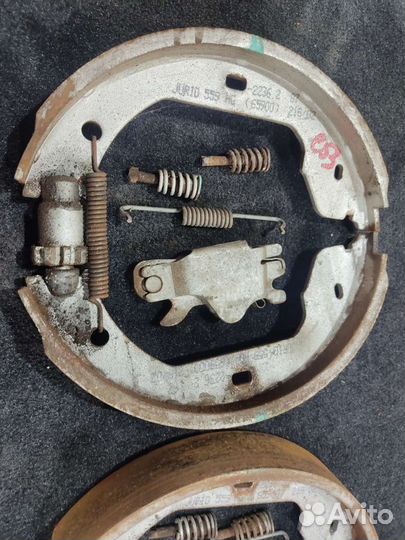 Колодки ручника комплект BMW X5 E53