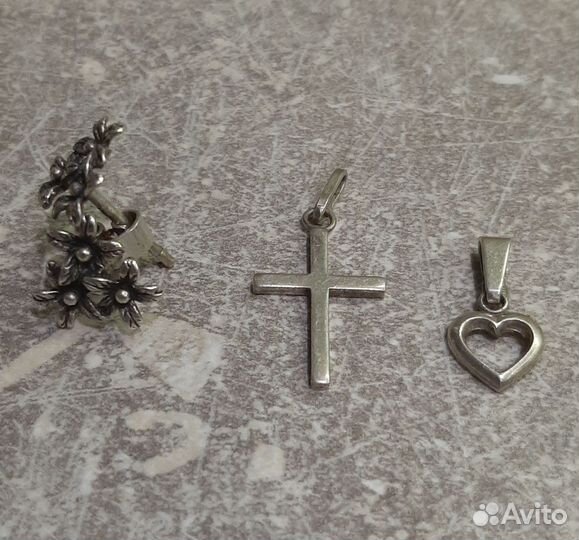 Серебянные кольца, серьги,кулоны ссср,винтаж