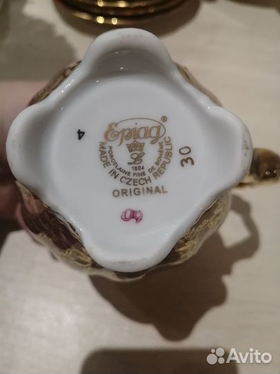 Чайная пара epiaq молочник сахарница чайник