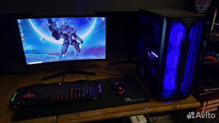 Новый игровой пк rtx4060 intel