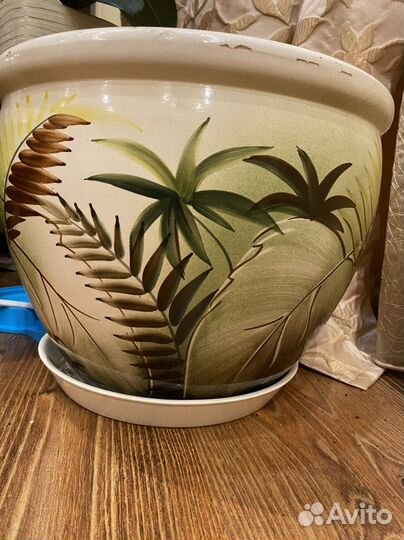 Горшок для большого цветка