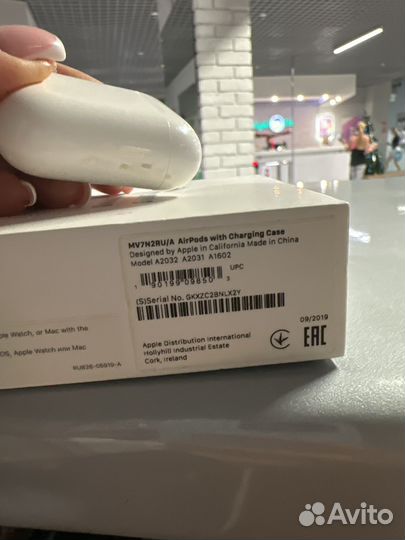 Наушники apple airpods 2 правый