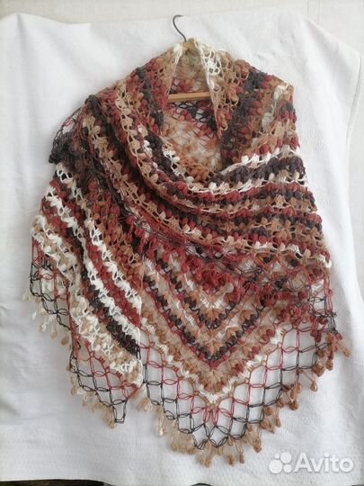 Шаль ручной работы