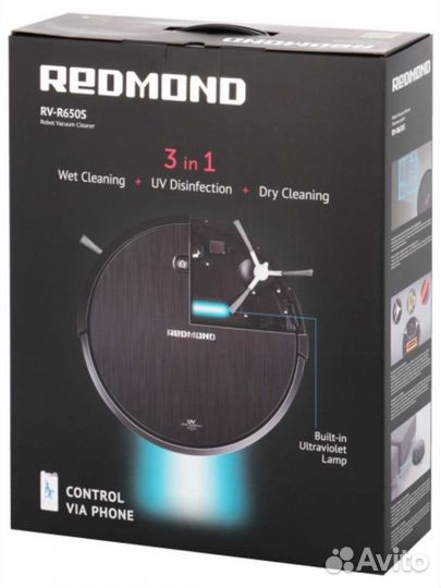 Робот-пылесос Redmond RV-R650S