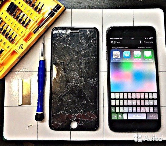 Ремонт телефонов iPhone, Android