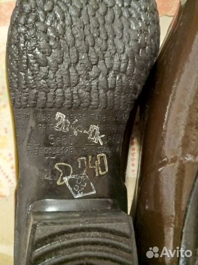 Туфли резиновые СССР