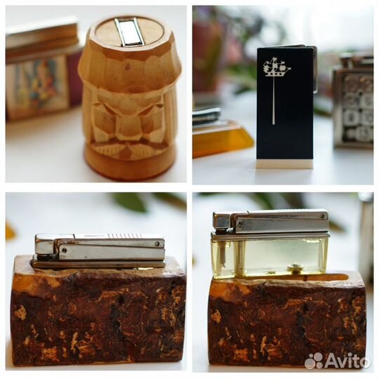 Бензиновые зажигалки СССР Рига Ленинград RJF лэ