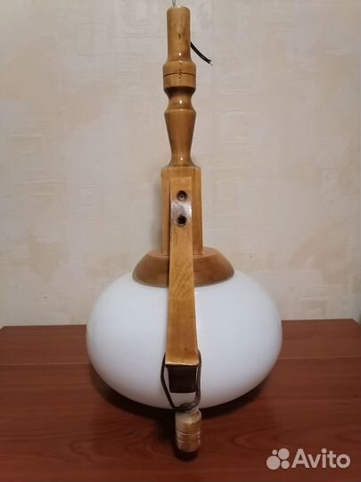 Винтажная Потолочная Люстра из дерева