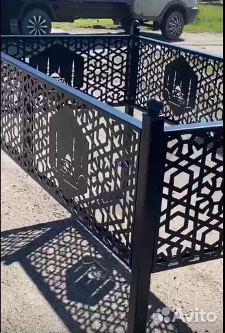 Ограда ритуальная