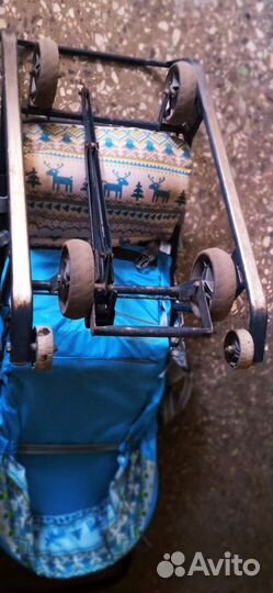 Коляска-сани детская Ника модель 