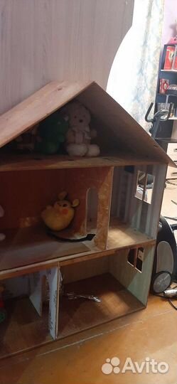 Детский игровой домик из дерева