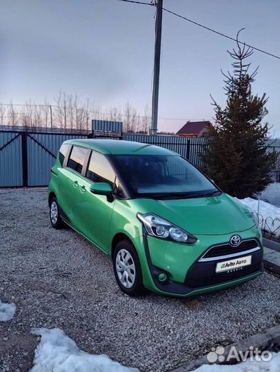 Toyota Sienta 1.5 CVT, 2018, 141 000 км