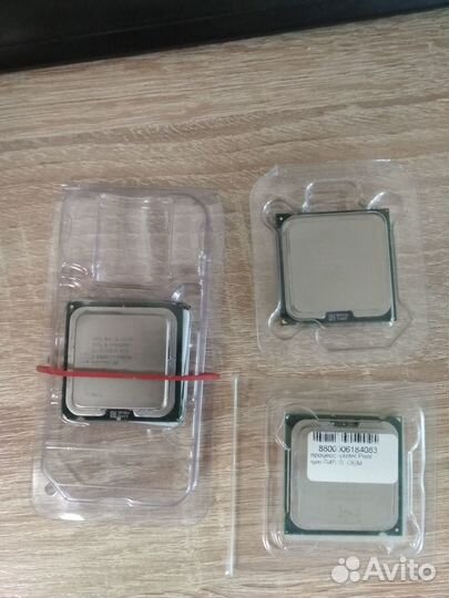 Процы lga 775 2011-3 (2640 v3, e7200, e5700)