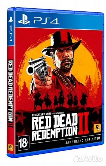 Red dead redemption 2 ps4 диск