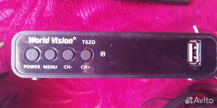 DVB-T2 приставка World Vision T62D