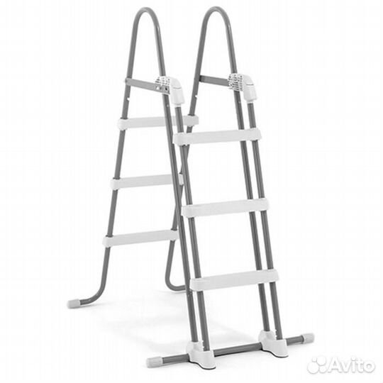 Лестница для бассейнов до 107 см, 3 ступеньки, без