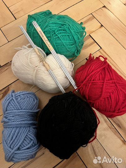 Пряжа для вязания шерсть