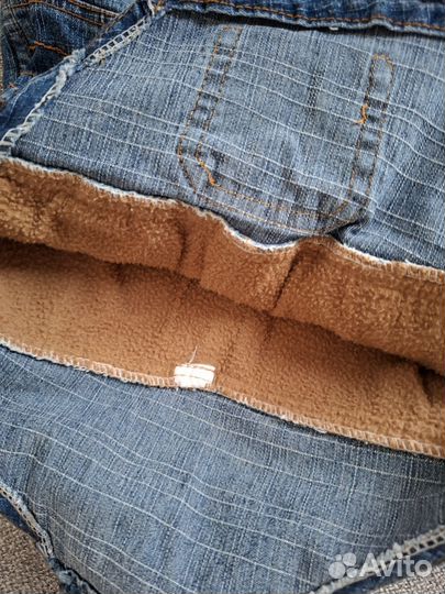 Джинсовый комбинезон