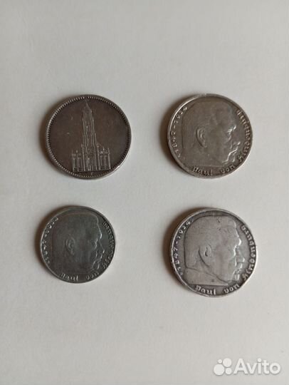 Немецкие марки. Монеты