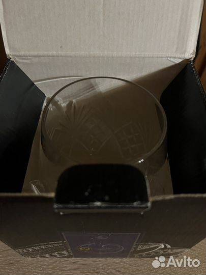 Пивная хрустальная кружка новая